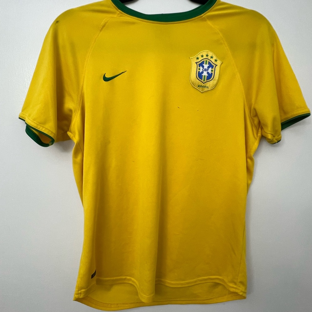 Nike Dri-fit Brazil soccer jersey